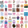Vision Board Manifestation Sticker Kit — 52 Motivational Decals