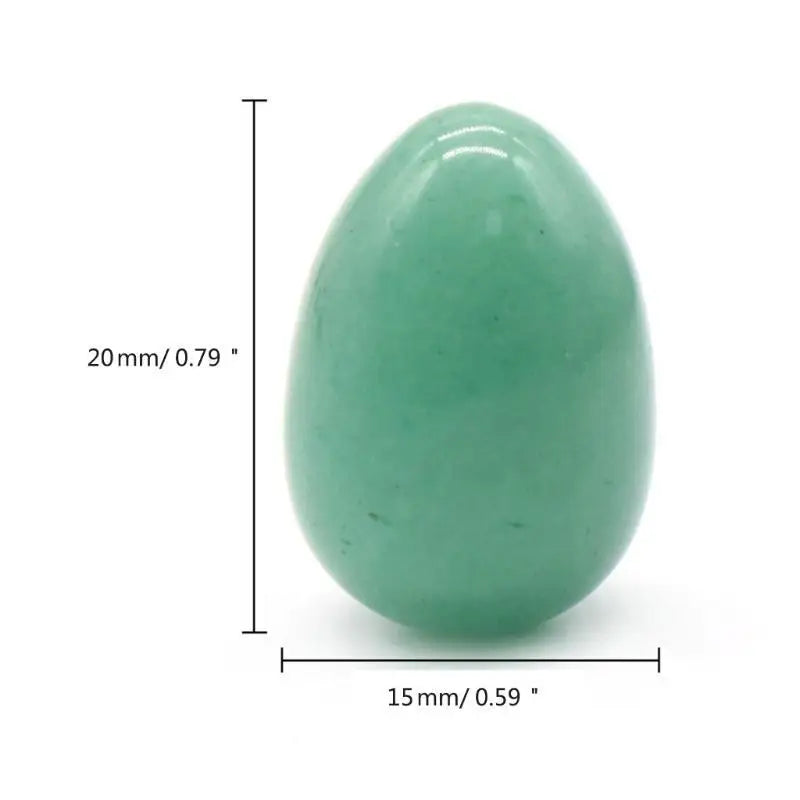 Mini Crystal Egg Set — 20 Polished Tumbled Healing Stones