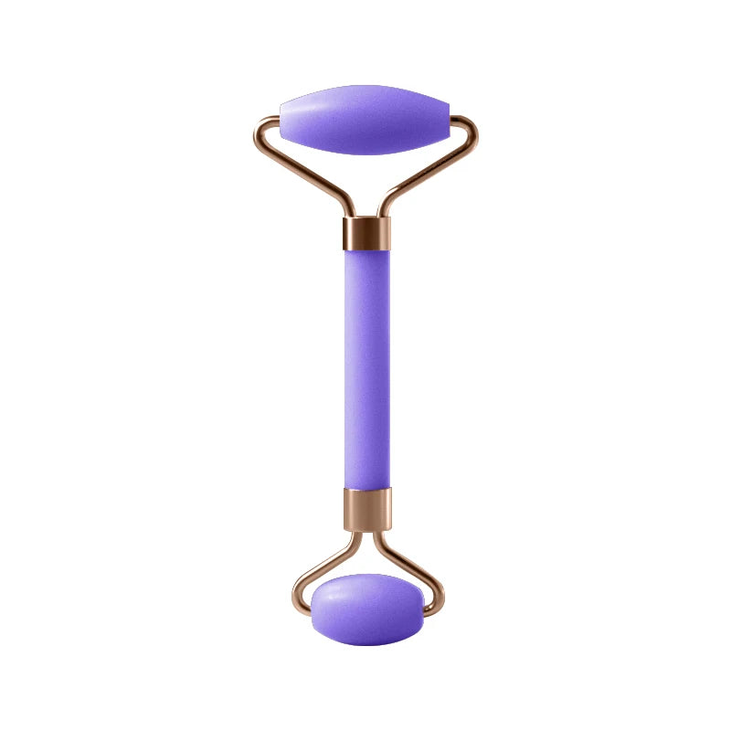Crystal Resin Face Roller — Facial Massage & Gua Sha Skincare Tool
