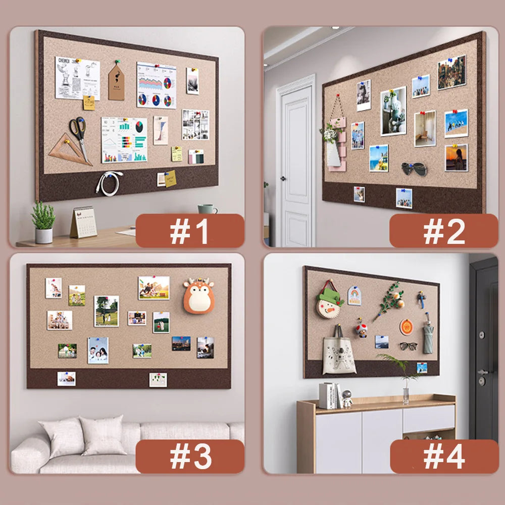 Vision Board Cork Board — 60cm x 40cm Wall Manifestation Board