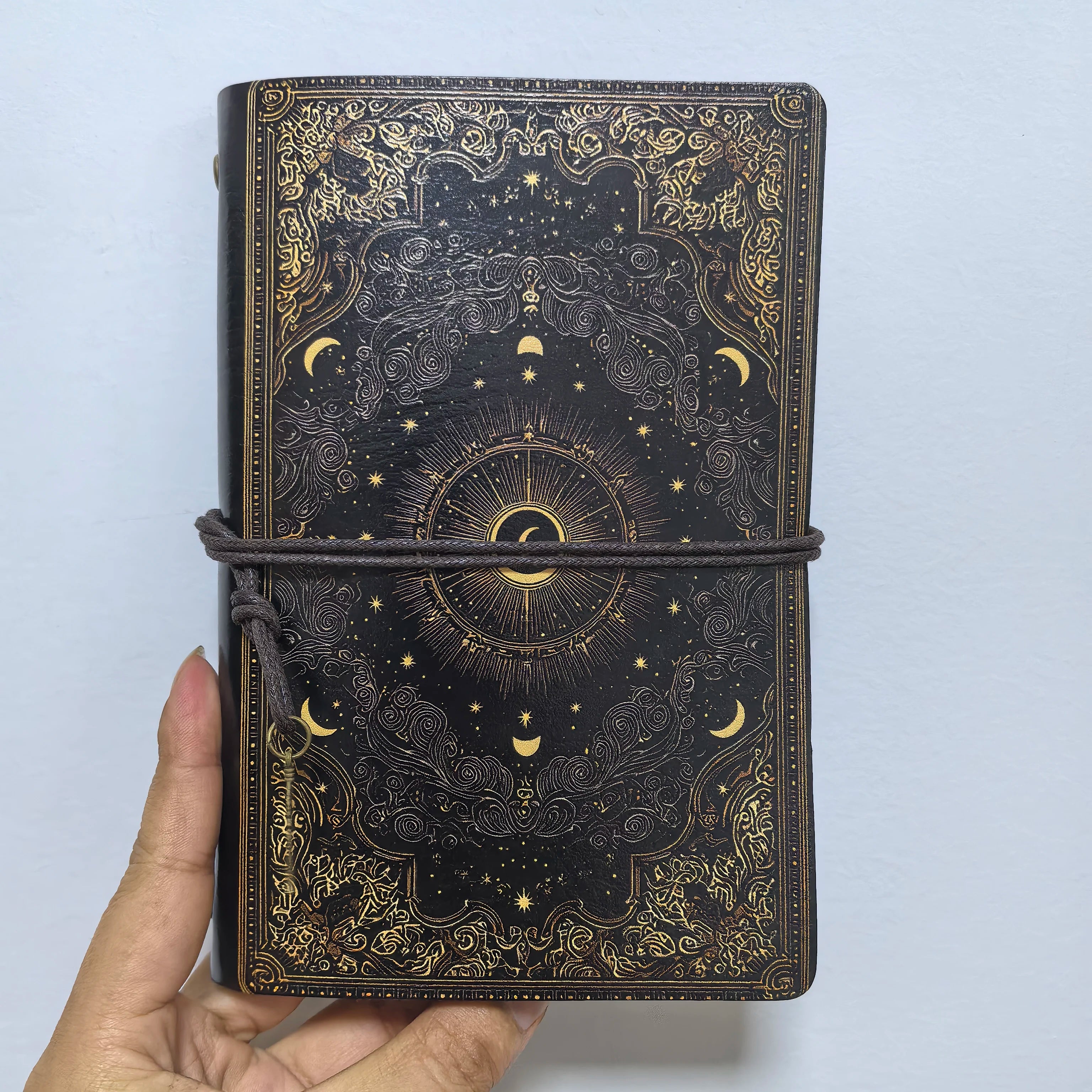 Gothic Celestial Sun Moon Manifestation Journal — Manifestation Diary