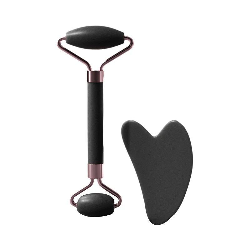Crystal Resin Face Roller — Facial Massage & Gua Sha Skincare Tool
