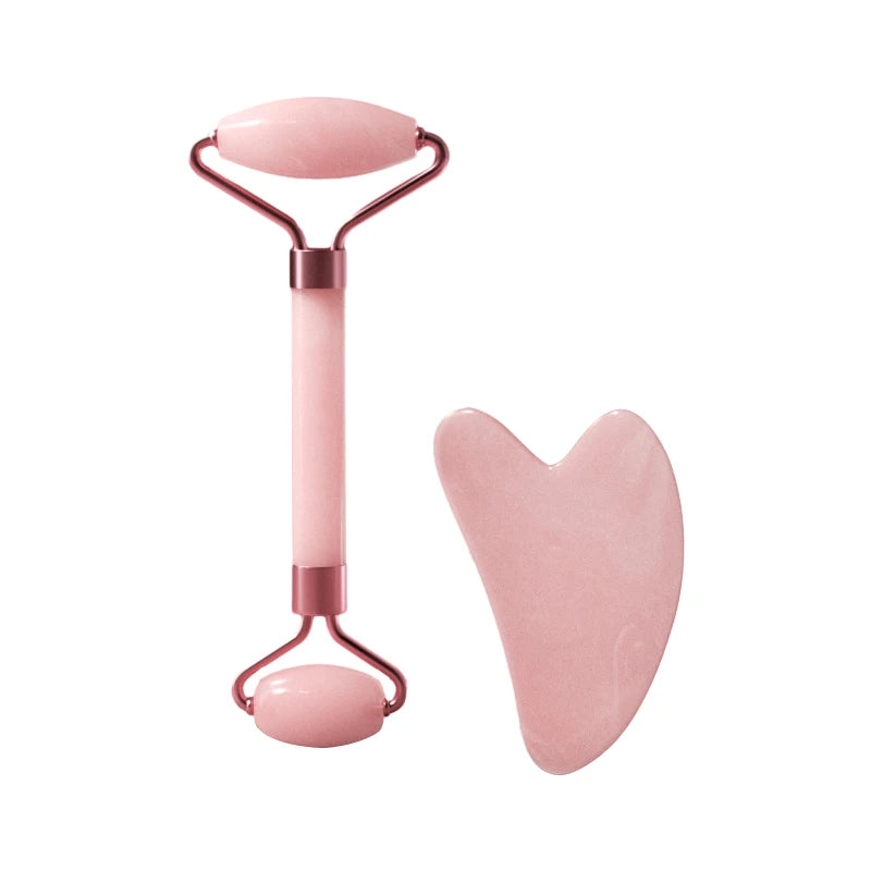 Crystal Resin Face Roller — Facial Massage & Gua Sha Skincare Tool