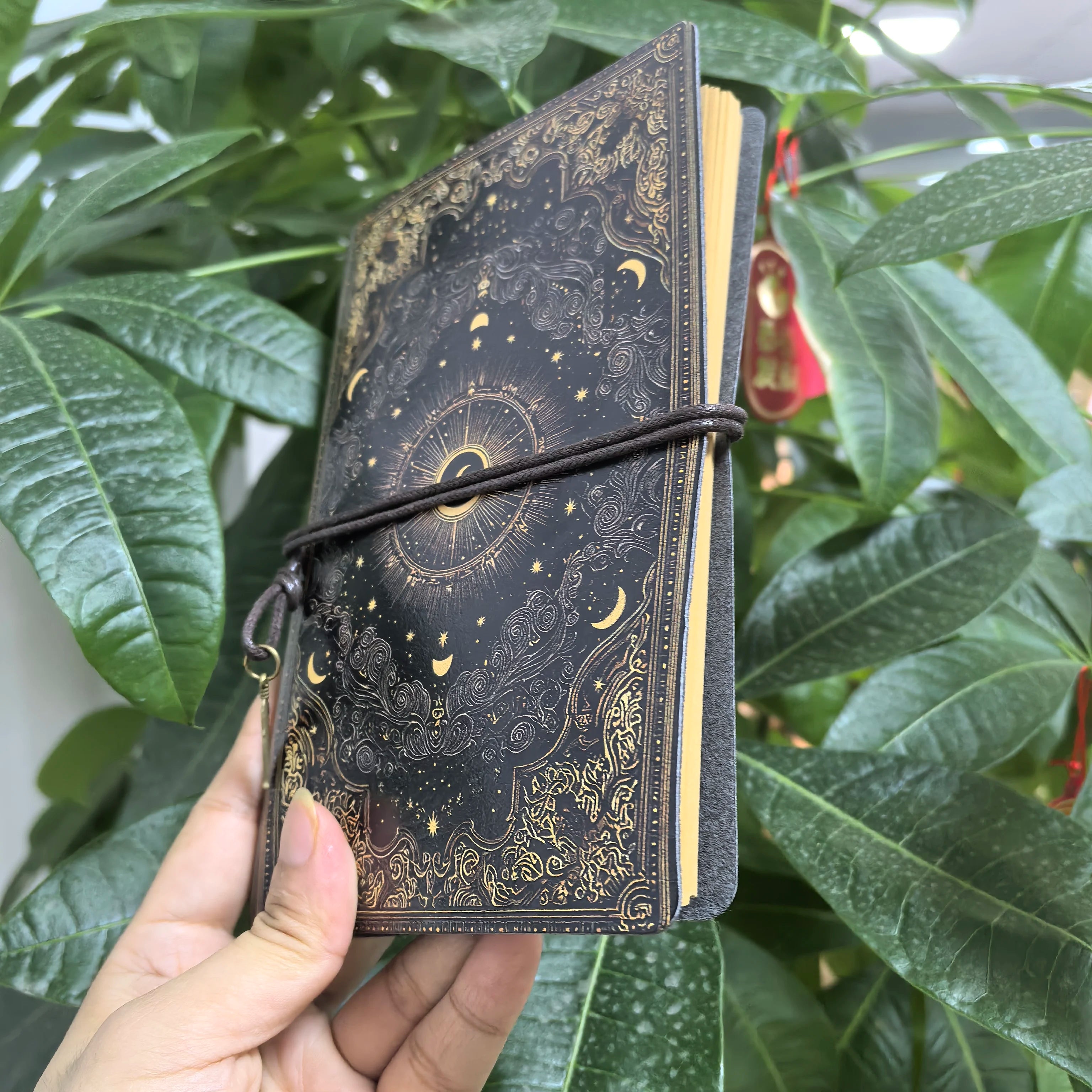 Gothic Celestial Sun Moon Manifestation Journal — Manifestation Diary
