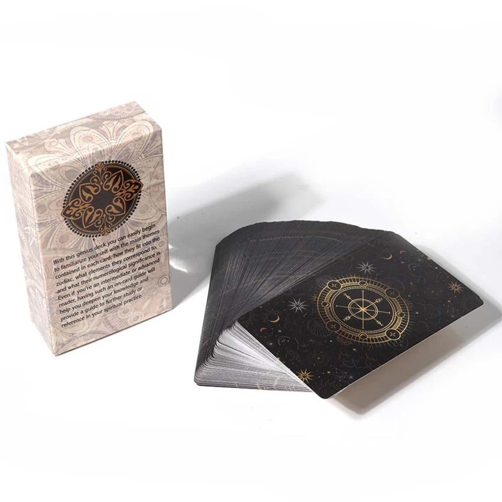 2026 Retro Tarot Cards Deck — Beginner's Fortune Telling & Divination Gift