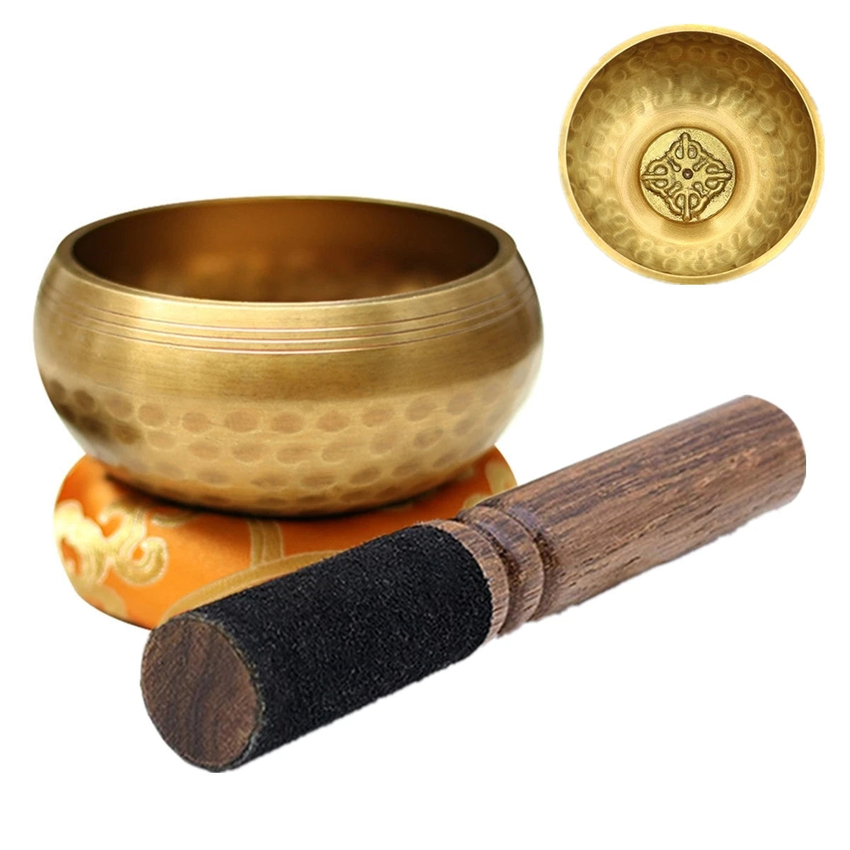 Tibetan Singing Bowl Set — Sound Healing for Meditation & Stress Relief