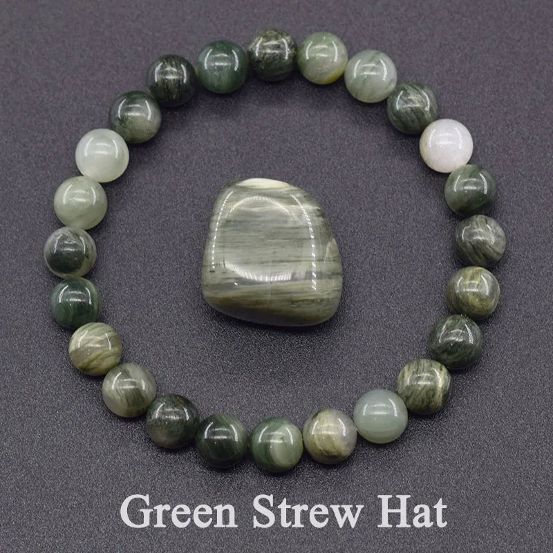 Reiki Crystal Beads Bracelet — Lapis Lazuli, Amethyst & Tiger Eye