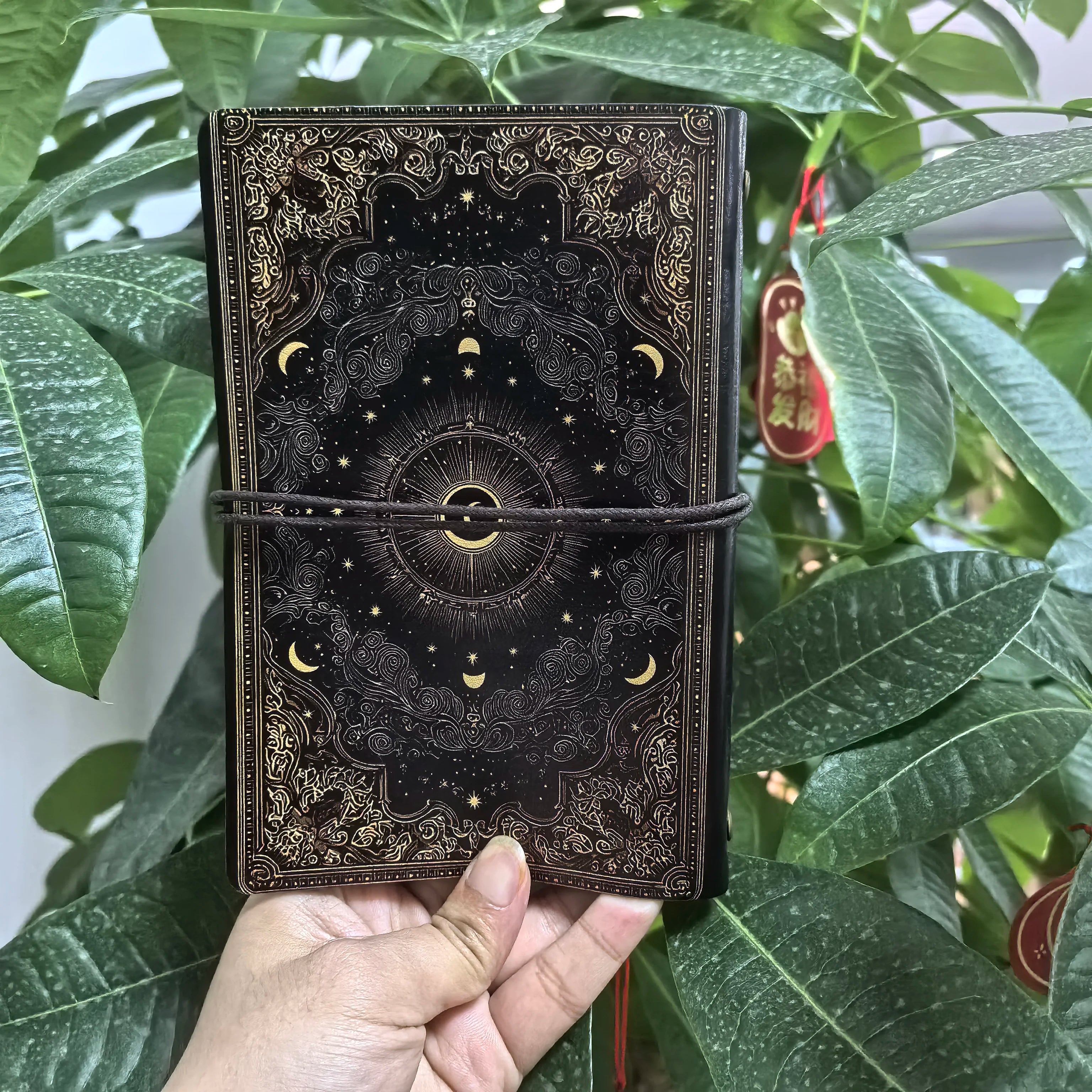 Gothic Celestial Sun Moon Manifestation Journal — Manifestation Diary
