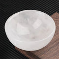 Natural Selenite Crystal Bowl — Cleansing, Charging & Home Decor