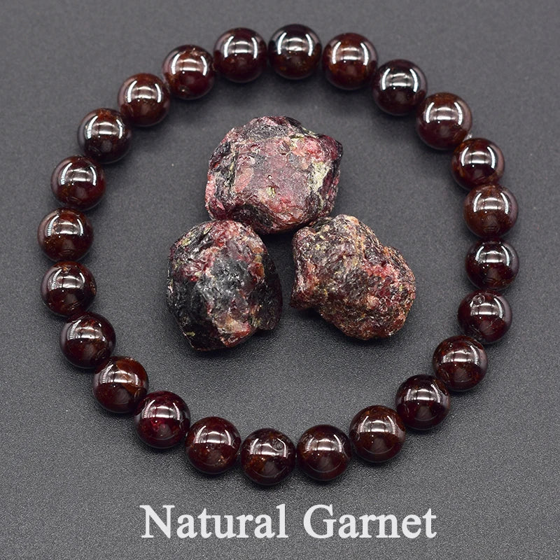 Reiki Crystal Beads Bracelet — Lapis Lazuli, Amethyst & Tiger Eye